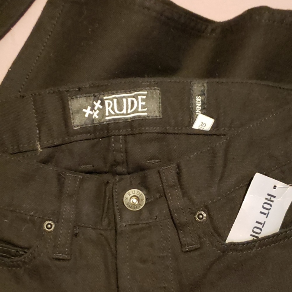 Hot Topic 26x30 black skinny jeans